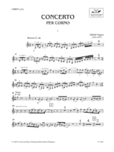 Concerto - Frigyes Hidas - Partition - Cor