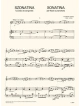 Sonatina - Ferenc Farkas - Partition - Flûte traversière