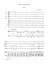 Missa Solemnis Graner Messe - LISZT - Partition - Chœur
