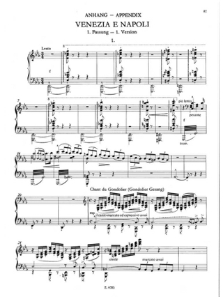Années de Pèlerinage. 2ème Année. Edition Reliée - LISZT - Partition