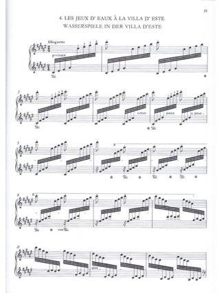 Années de pélerinage 3e année. Série 1, Volume 8. Edition Reliée
