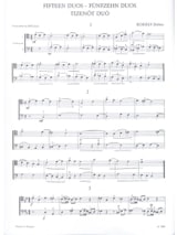15 Duos - 2 Violoncelles - KODALY - Partition - Violoncelle