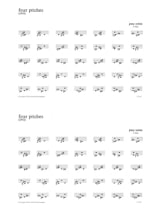 Four Pitches - Jeney Zoltan - Partition