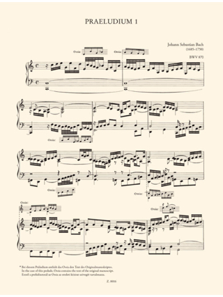 Le Clavier Bien Tempéré Volume 2 - BACH - Partition - Piano