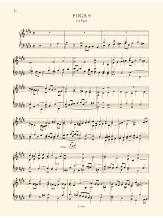 Le Clavier Bien Tempéré Volume 2 - BACH - Partition - Piano