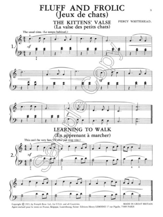 Whitehead Percy - Percy Whitehead - Partition - Piano