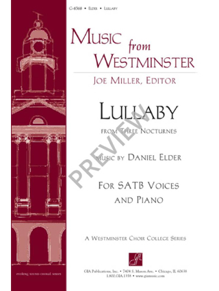 Lullaby - Daniel Elder - Partition