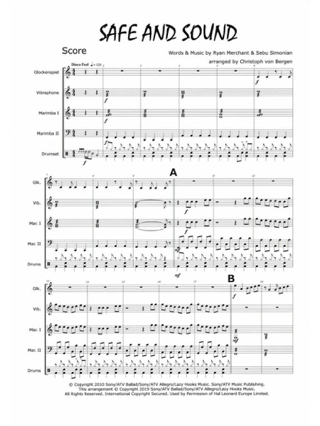 Safe and Sound - Ryan Merchant & Sebu Simonian - Partition