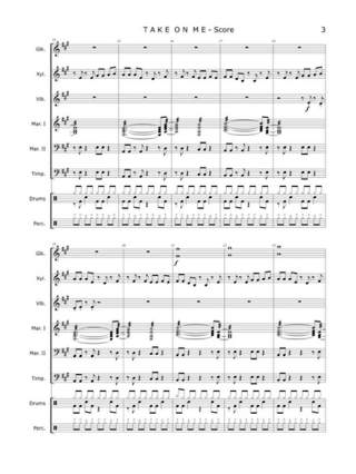 Take on me - Morten Harket & Pal Waaktaar - Partition