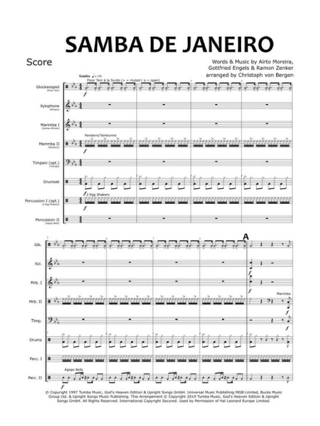 Samba de Janeiro - Airto Moreira & Gottfried Engels - Partition