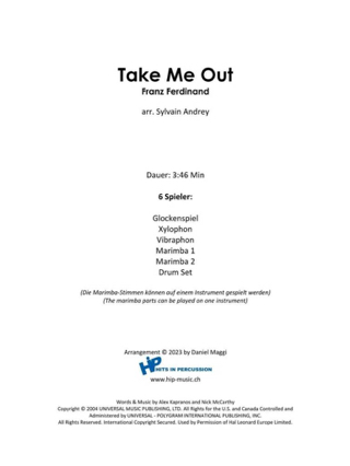 Take Me Out - Alex Kapranos & Nick McCarthy - Partition