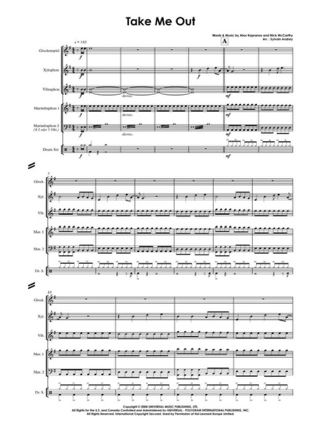 Take Me Out - Alex Kapranos & Nick McCarthy - Partition