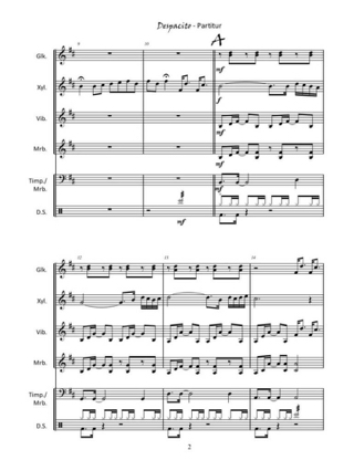 Despacito - Luis Fonsi & Erika Ender - Partition