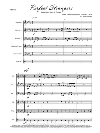 Perfect Strangers - John Cooper & Alex Smith - Partition