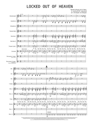Locked out of Heaven - Bruno Mars & Ari Levine - Partition