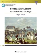15 Selected Songs. Voix Haute - SCHUBERT - Partition - Mélodies