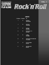 Saxophone Play-Along Volume 1 - Rock 'N' Roll - Partition - Saxophone