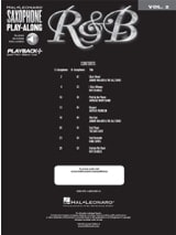 Saxophone Play-Along Volume 2 - R&B - Partition - Saxophone