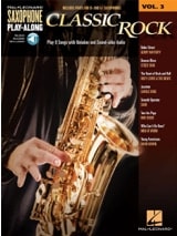 Saxophone Play-Along Volume 3 - Classic Rock - Partition - Saxophone