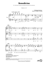 Benedictus - Audrey Snyder - Partition - Chœur