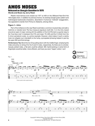Jerry Reed - Signature Licks - Dave Rubin - Partition - Pop / Rock