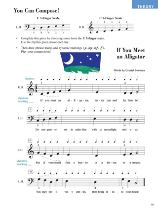 Piano Adventures All in Two - Lesson & Theory - Level 2A
