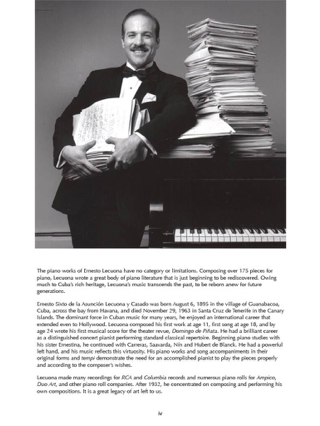 Ernesto Lecuona's Piano Music - Ernesto Lecuona - Partition