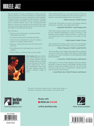 Jazz Ukulele Comping Soloing Chord Melodies - Jr. Abe Lagrimas,