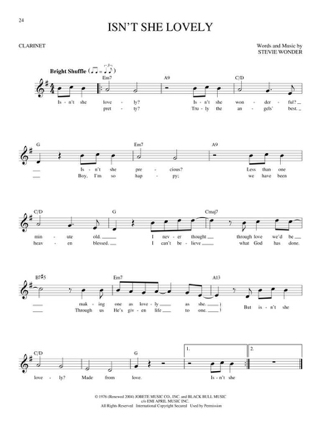 Easy Pop Melodies - Clarinette - Partition - Clarinette