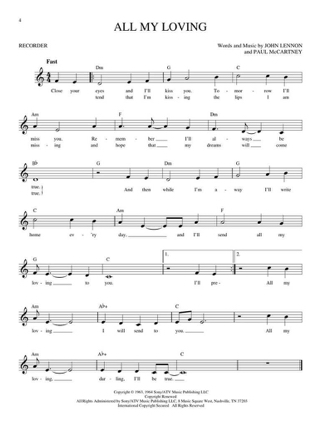 Easy Pop Melodies - Flûte à bec - Partition - Flûte à bec