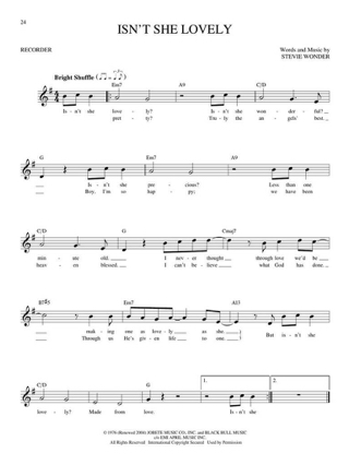 Easy Pop Melodies - Flûte à bec - Partition - Flûte à bec