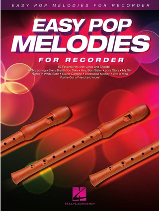 Easy Pop Melodies - Flûte à bec - Partition - Flûte à bec