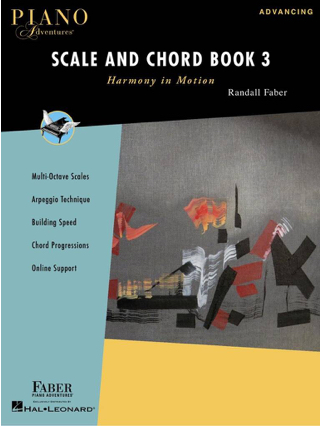 Piano Adventures Scale and Chord Book 3 - Nancy Faber & Randall Faber