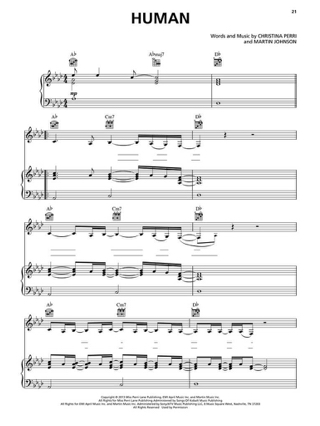 Head or Heart - Christina Perri - Partition - Pop / Rock