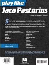 Play Like Jaco Pastorius - Jaco Pastorius - Partition - Contrebasse