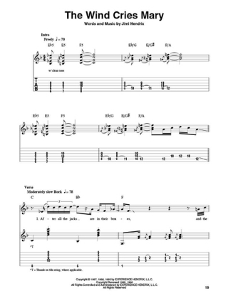 Easy Guitar Play-Along Volume 14 - Jimi Hendrix Smash Hits