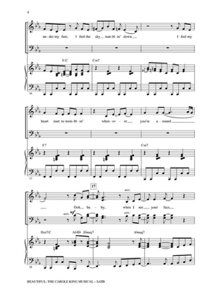 Beautiful: The Carole King Musical - Partition