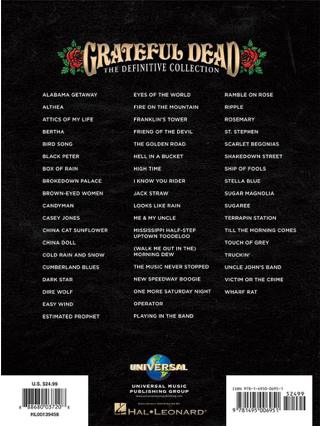 Grateful Dead - The Definitive Collection - Grateful Dead - Partition