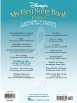 My First Songbook Volume 5 - Easy Piano - DISNEY - Partition