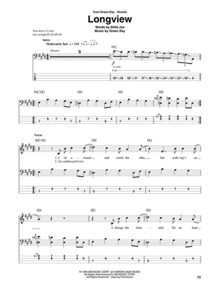Best of Bass Tab - Partition - Pop / Rock