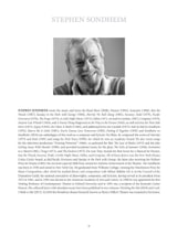 The Almost Unknown Stephen Sondheim - Stephen Sondheim - Partition