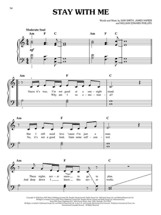 In the Lonely Hour - Easy Piano - Sam Smith - Partition - Pop / Rock