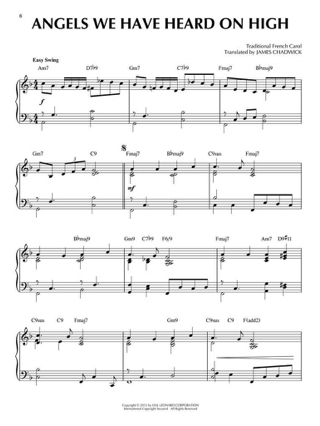 Jazz Piano Solos Series Volume 39 - Sacred Christmas Carols