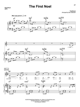 PraiseCharts - Christmas Praise Carols - Noël - Partition - Chœur