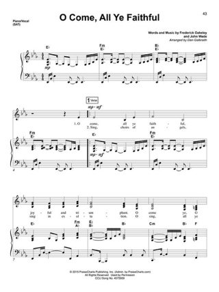 PraiseCharts - Christmas Praise Carols - Noël - Partition - Chœur