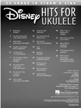 Disney Hits For Ukulele - DISNEY - Partition - Musique de film