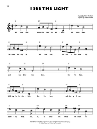 Raiponce / Tangled - Recorder Fun! - DISNEY - Partition - Flûte à bec