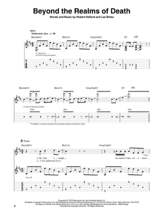 Guitar Play-Along Volume 192 - Judas Priest - Priest Judas - Partition