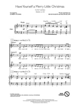 Have Yourself a Merry Little Christmas - Partition