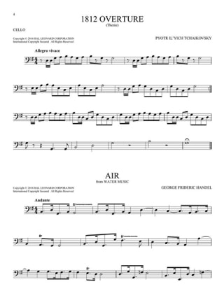 101 Classical Themes for Cello - Partition - Violoncelle